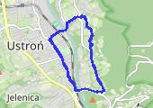 Trasa z dnia 2015-06-13 12:38 - mapa trasy gps - spacer