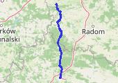 Trasa z dnia 2015-06-13 15:00 - mapa trasy gps - rower trekkingowy