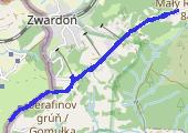 Trasa z dnia 2015-06-14 12:27 - mapa trasy gps - spacer