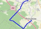 Trasa z dnia 2015-06-14 14:23 - mapa trasy gps - rower trekkingowy