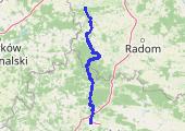 Trasa z dnia 2015-06-14 16:53 - mapa trasy gps - rower trekkingowy
