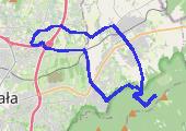 Trasa z dnia 2015-06-14 21:15 - mapa trasy gps - rower górski