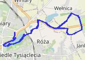 Trasa z dnia 2015-06-14 21:22 - mapa trasy gps - bieganie