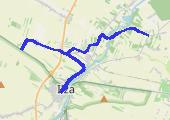 Trasa z dnia 2013-03-07 19:55 - mapa trasy gps - bieganie