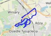 Trasa z dnia 2015-06-15 18:44 - mapa trasy gps - nordic walking