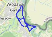 Bieg w terenie - mapa trasy gps - bieganie