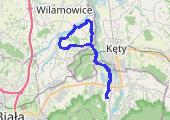 w poszukiwaniu wiosny - mapa trasy gps - rower trekkingowy