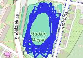 Trasa z dnia 2015-06-18 19:35 - mapa trasy gps - bieganie