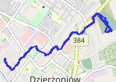 Trasa z dnia 2013-03-09 17:09 - mapa trasy gps - marsz