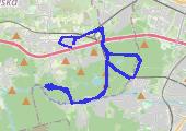 Trasa z dnia 2015-06-21 10:27 - mapa trasy gps - bieganie