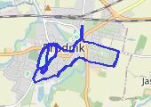 CardioTrainer_2011-12-23T10_55_33Z - mapa trasy gps - spacer