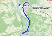 Trasa z dnia 2015-06-21 19:00 - mapa trasy gps - rower trekkingowy
