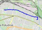 Trasa z dnia 2015-06-21 19:03 - mapa trasy gps - bieganie