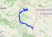Trasa z dnia 2015-06-22 19:00 - mapa trasy gps - rower trekkingowy