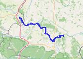 Trasa z dnia 2015-06-23 08:20 - mapa trasy gps - rower trekkingowy