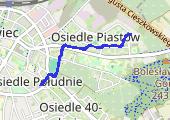 Trasa z dnia 2015-06-24 15:03 - mapa trasy gps - bieganie