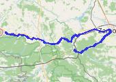 Trasa z dnia 2015-06-24 19:06 - mapa trasy gps - rower trekkingowy