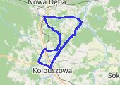 Trasa z dnia 2015-06-24 18:21 - mapa trasy gps - rower szosowy
