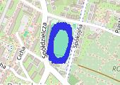 Trasa z dnia 2015-06-25 18:37 - mapa trasy gps - bieganie