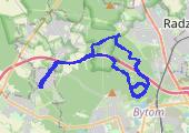 Trasa z dnia 2015-06-25 18:51 - mapa trasy gps - rower górski