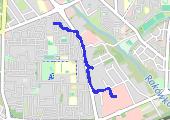 Trasa z dnia 2015-06-27 11:38 - mapa trasy gps - spacer
