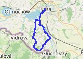 III Nyski Rajd Trekkingowy - Śladami Księstwa Nyskiego - mapa trasy gps - marsz