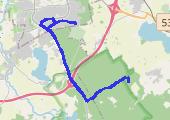 Trasa z dnia 2015-06-17 19:16 - mapa trasy gps - rower górski
