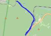 Trasa z dnia 2013-03-12 15:15 - mapa trasy gps - narty biegowe