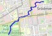 Trasa z dnia 2012-01-08 09:21 - mapa trasy gps - marsz