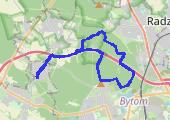 Trasa z dnia 2015-06-30 18:17 - mapa trasy gps - rower górski