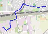 Trasa z dnia 2015-07-01 15:39 - mapa trasy gps - rower górski