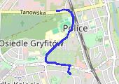 Test Locus  - mapa trasy gps - rower górski