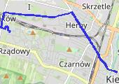 Trasa z dnia 2015-06-24 16:55 - mapa trasy gps - rower miejski