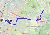 Trasa z dnia 2015-06-24 20:36 - mapa trasy gps - rower miejski