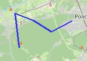Niezapisane trasy (czerwiec) - mapa trasy gps - rower górski