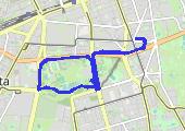 Trasa z dnia 2015-07-01 21:37 - mapa trasy gps - rower górski