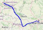 Trasa z dnia 2015-07-01 06:09 - mapa trasy gps - samochód