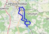 04.07.2015 - mapa trasy gps - rower górski