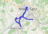 Trasa z dnia 2015-07-05 12:45 - mapa trasy gps - motocykl