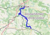 Trasa z dnia 2015-07-05 09:20 - mapa trasy gps - rower trekkingowy