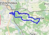 05.07.2015 - mapa trasy gps - rower górski