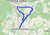 Trasa z dnia 2015-07-05 19:50 - mapa trasy gps - rower szosowy