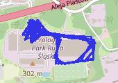 Trasa z dnia 2015-07-06 08:33 - mapa trasy gps - bieganie
