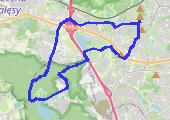 Trasa z dnia 2015-07-06 21:08 - mapa trasy gps - rower górski