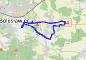 Trasa z dnia 2015-07-03 21:23 - mapa trasy gps - rower trekkingowy