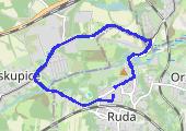 Trasa z dnia 2015-07-07 19:36 - mapa trasy gps - bieganie
