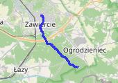Trasa z dnia 2015-07-09 11:25 - mapa trasy gps - rower górski