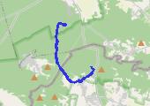 Trasa z dnia 2015-07-09 12:12 - mapa trasy gps - rower górski