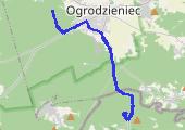 Trasa z dnia 2015-07-09 12:56 - mapa trasy gps - rower górski
