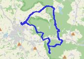 manewry skpt - mapa trasy gps - marsz